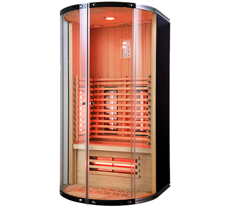 HC-35.png Infrared Sauna - Front View
